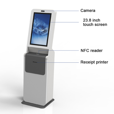LEAN Windows Android Hotel Resort Self Check In Kiosk Self-service POS Card Cash Coin Payment Machine Price