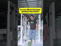 کیوسک بلیط دهی صف سلف سرویس