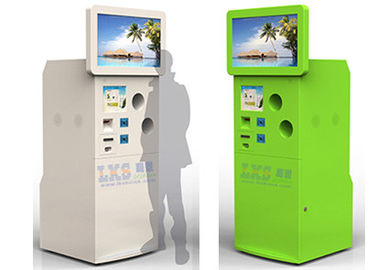 Indoor / Outdoor Recycling Self Checkout Kiosk Durable With RFID Card Reader