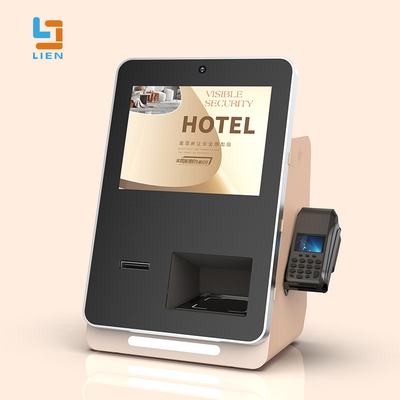 کیوسک اسکنر هتل و سلف سرویس داخل سالن و توزیع کننده کارت RF